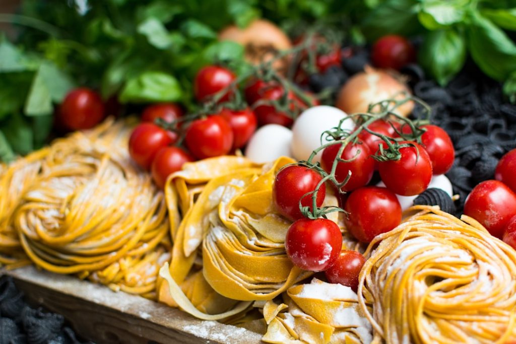 Colorful Eatalian Ingredients